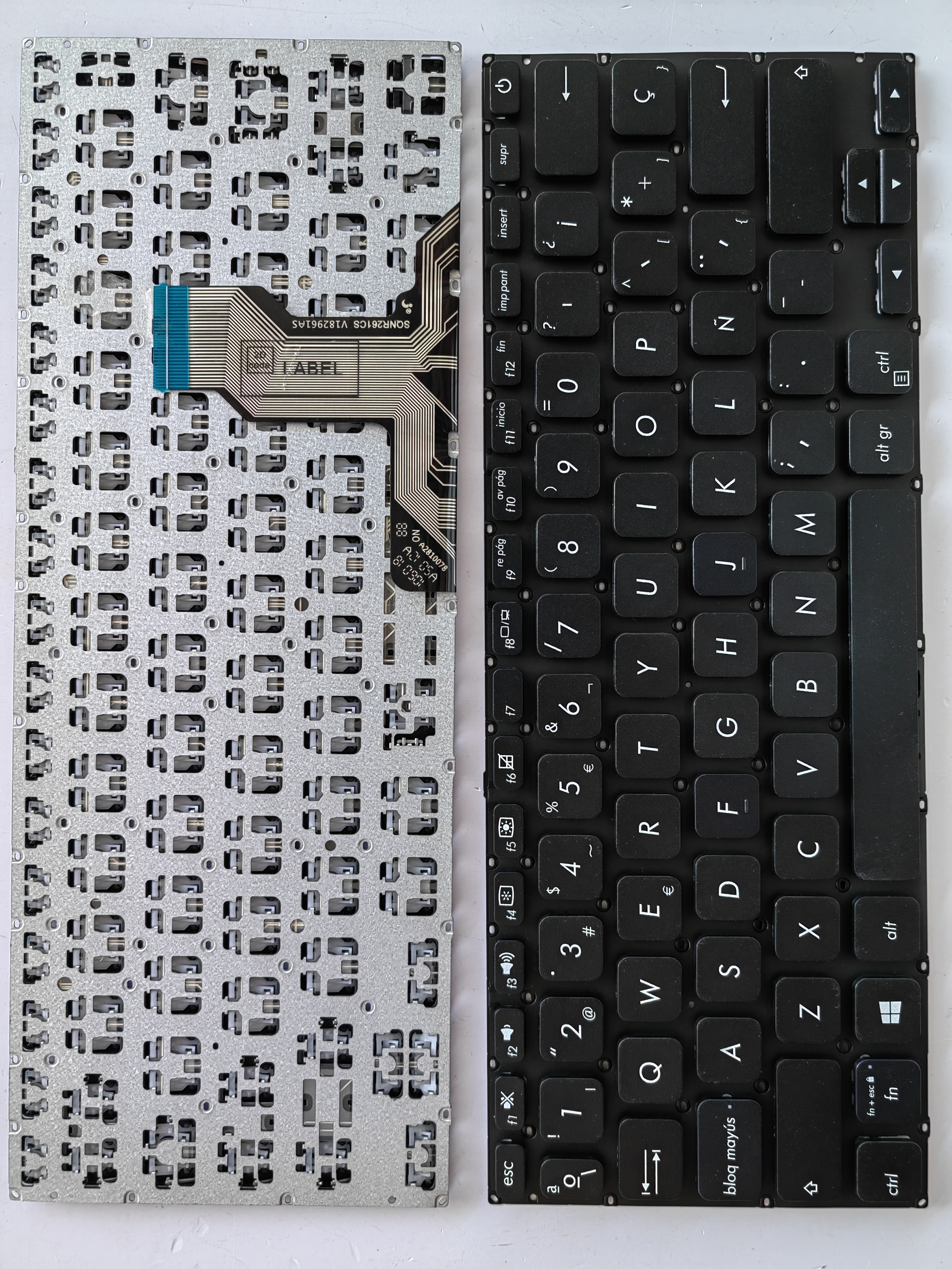 Picture of New Replacement Laptop Keyboard For ASUS X420F/Y406UA/Y406UF/V4000F press Enter BLACK (OEM) SP Layout
